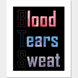 BTS - Blood, Sweat and Tears (watercolours) | Army | Kpop Posters and Art